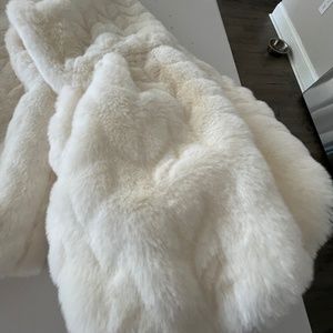 Faux fur short coat